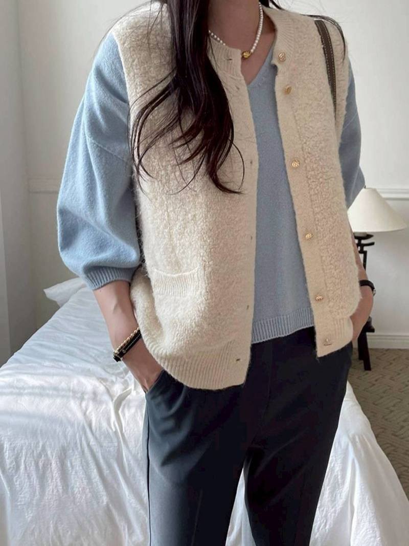 高雅氣質百搭背心*3色 KB99885