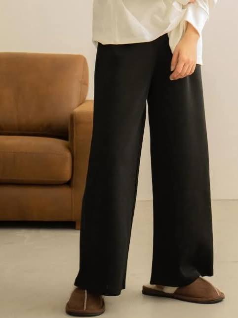 斜紋面小直筒西裝褲*1色 K75008