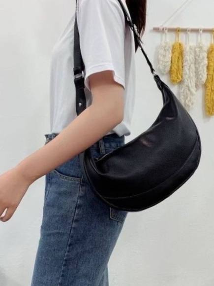 超受歡迎牛皮灣月包*1色 KB105088