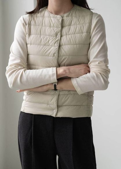 【SALE商品】T.H 2.0版羽絨背心（壓橫線版）*3色 KR9950085