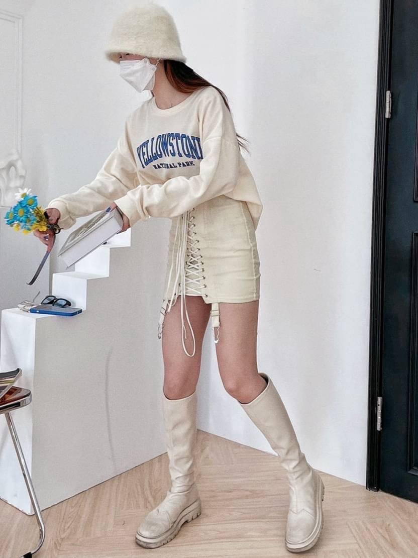 舒適配色英文字母大學T*3色 KB659