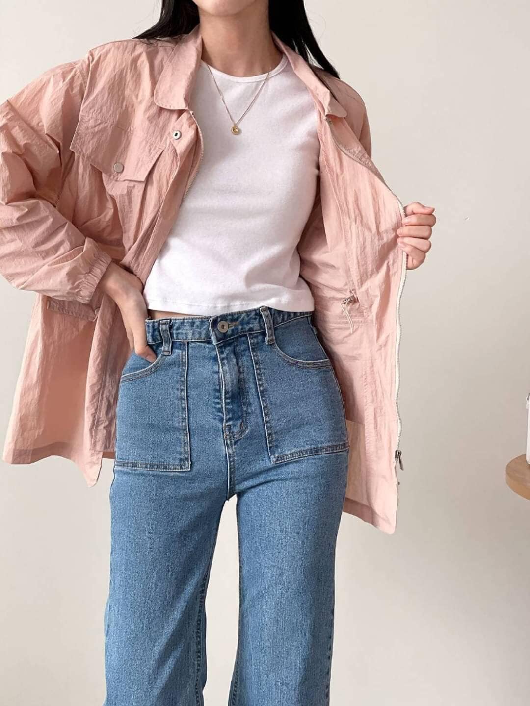 無重力防風收腰外套*3色 K98988