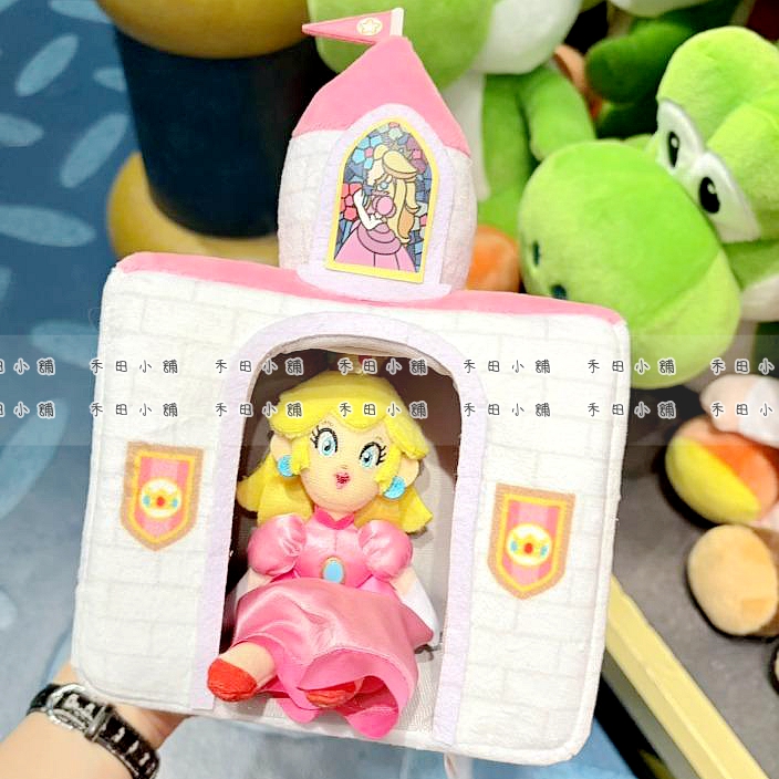 環球影城｜Mario瑪利歐 碧姬公主毛絨玩具套裝組