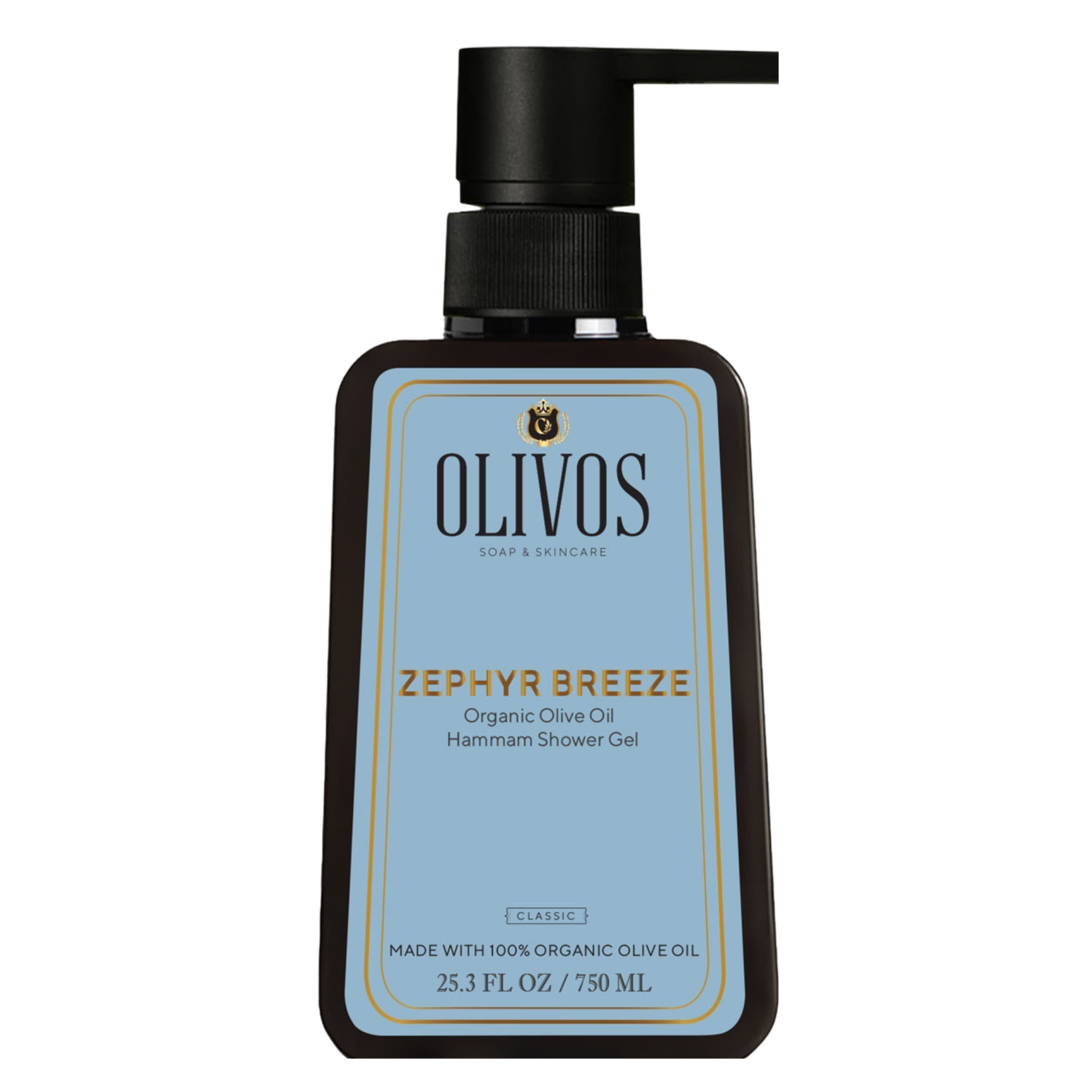 OLIVOS微風土耳其浴有機橄欖果油沐浴露750ml