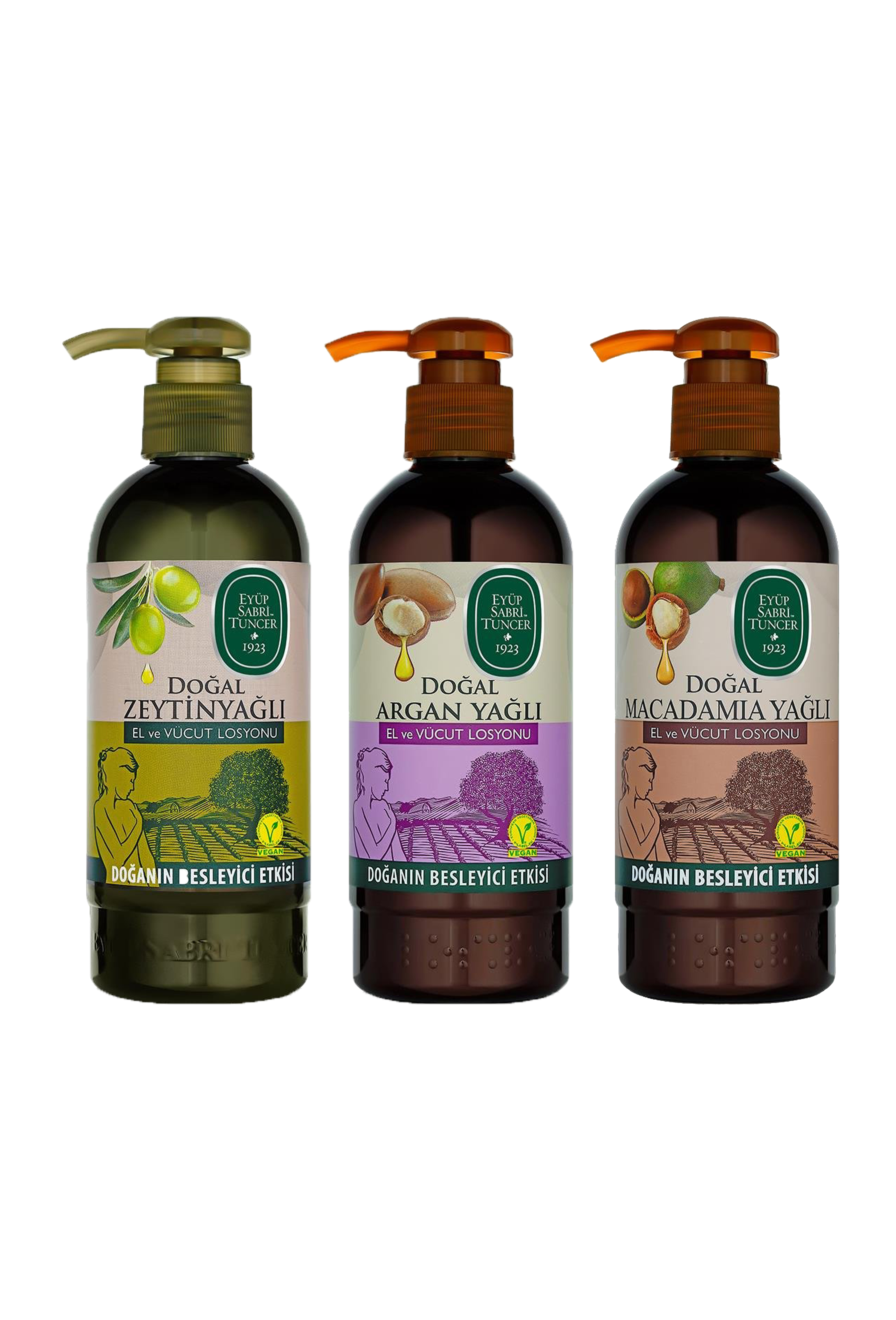 橄欖果油身體乳系列 3入