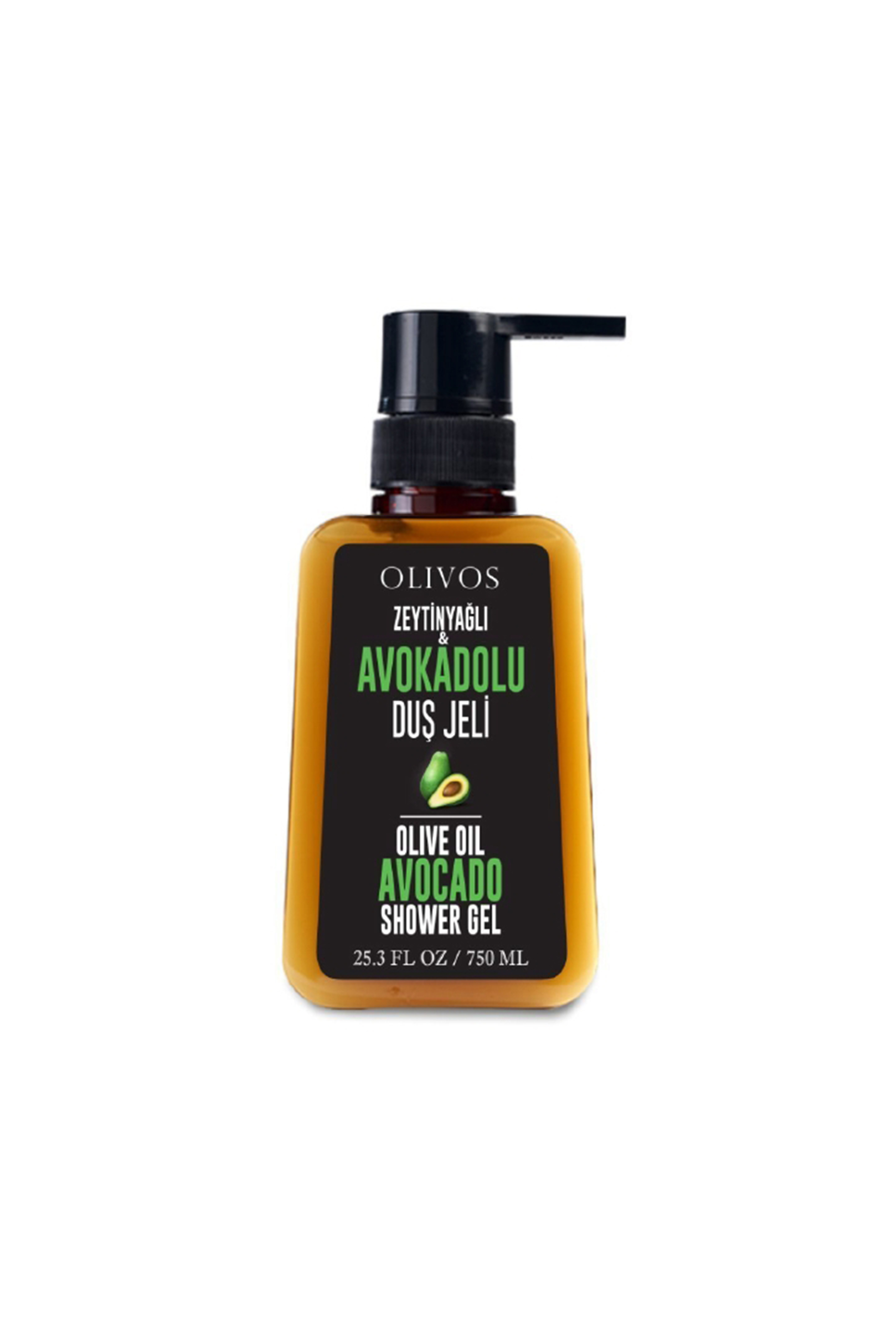 Olivos 酪梨果油控油型香氛沐浴露（家庭號 750ml ）