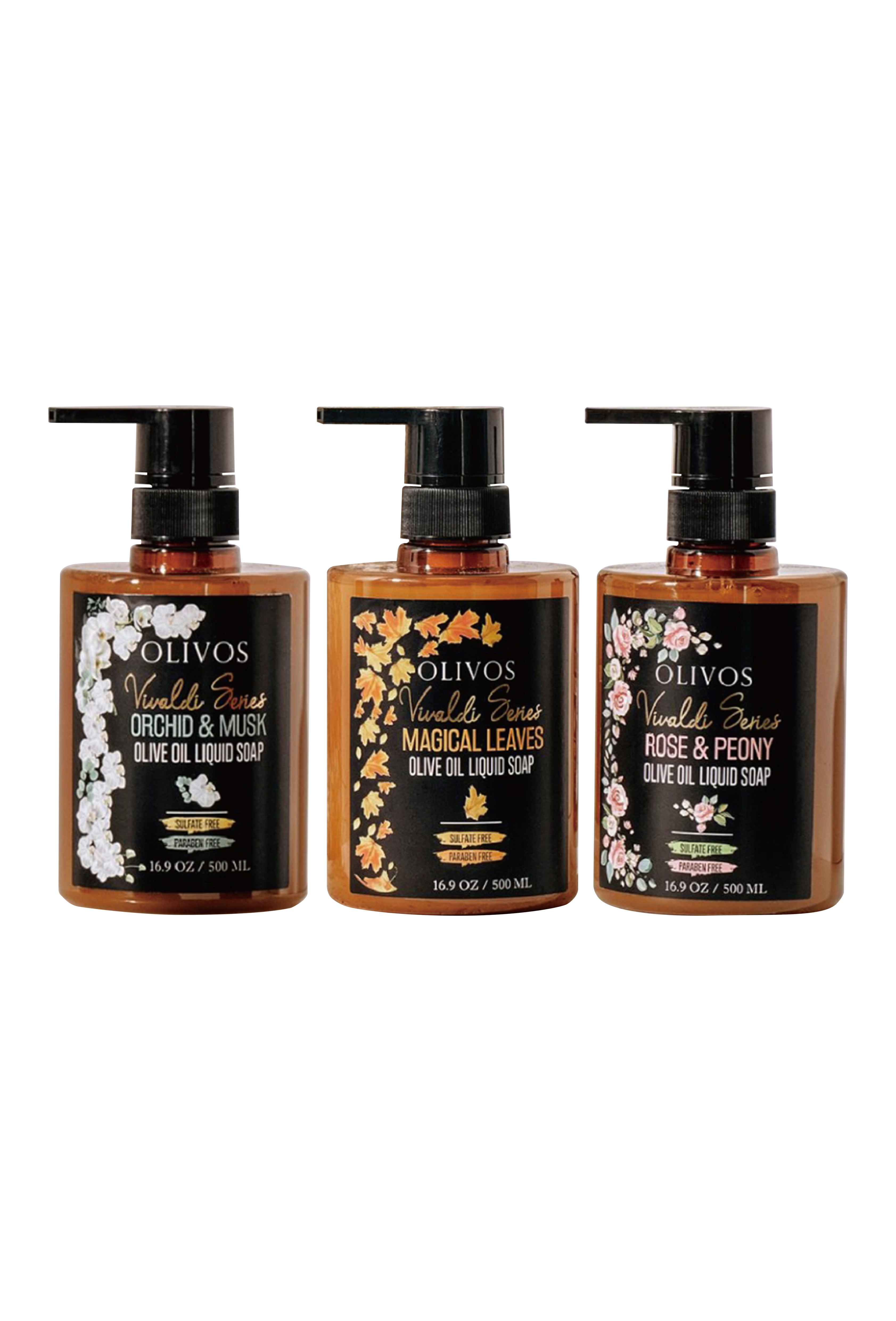 Olivos 同款濃稠液態皂三入組（500ml*3）