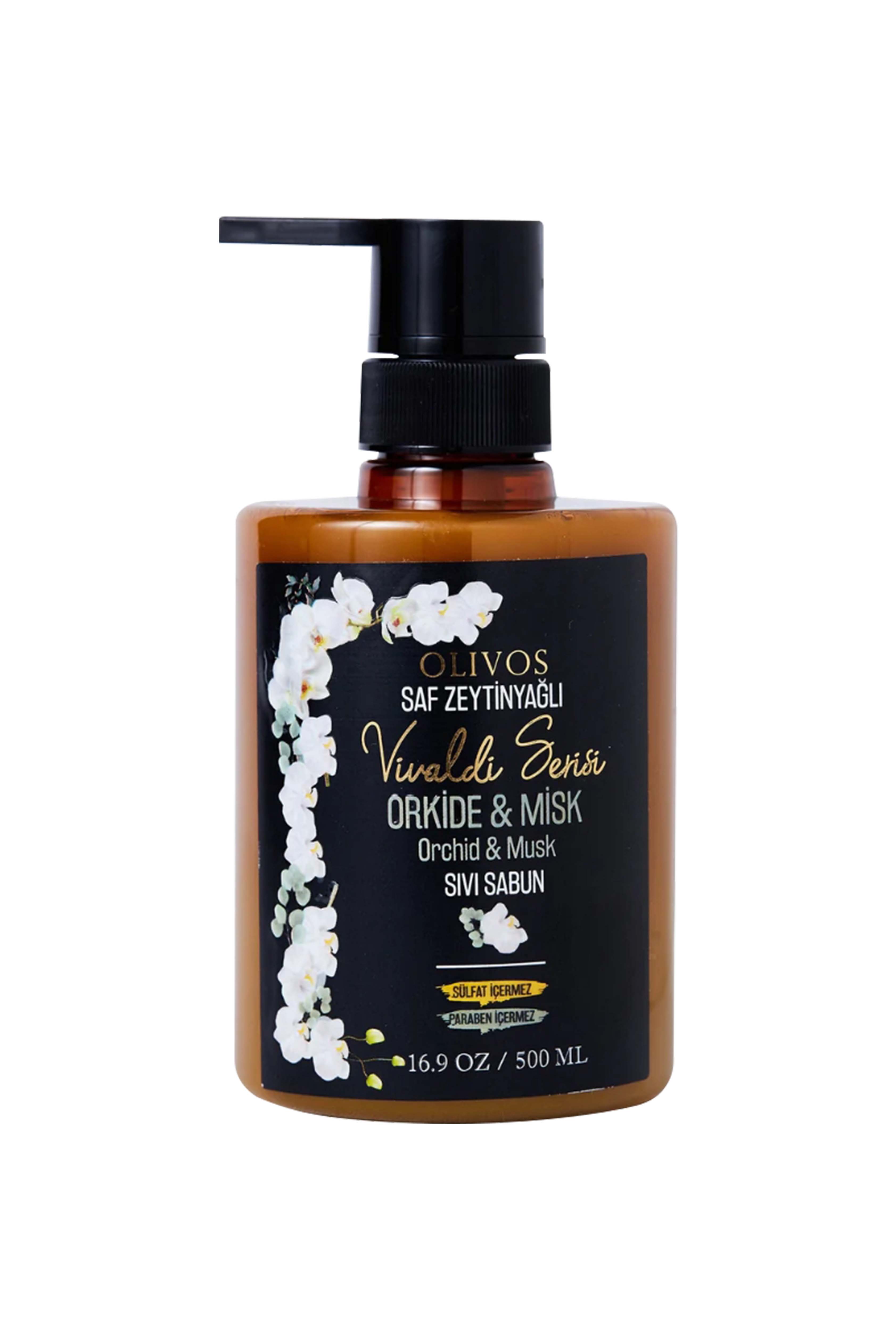 Olivos 橄欖果油液態皂-木蘭花香氛（500ml）