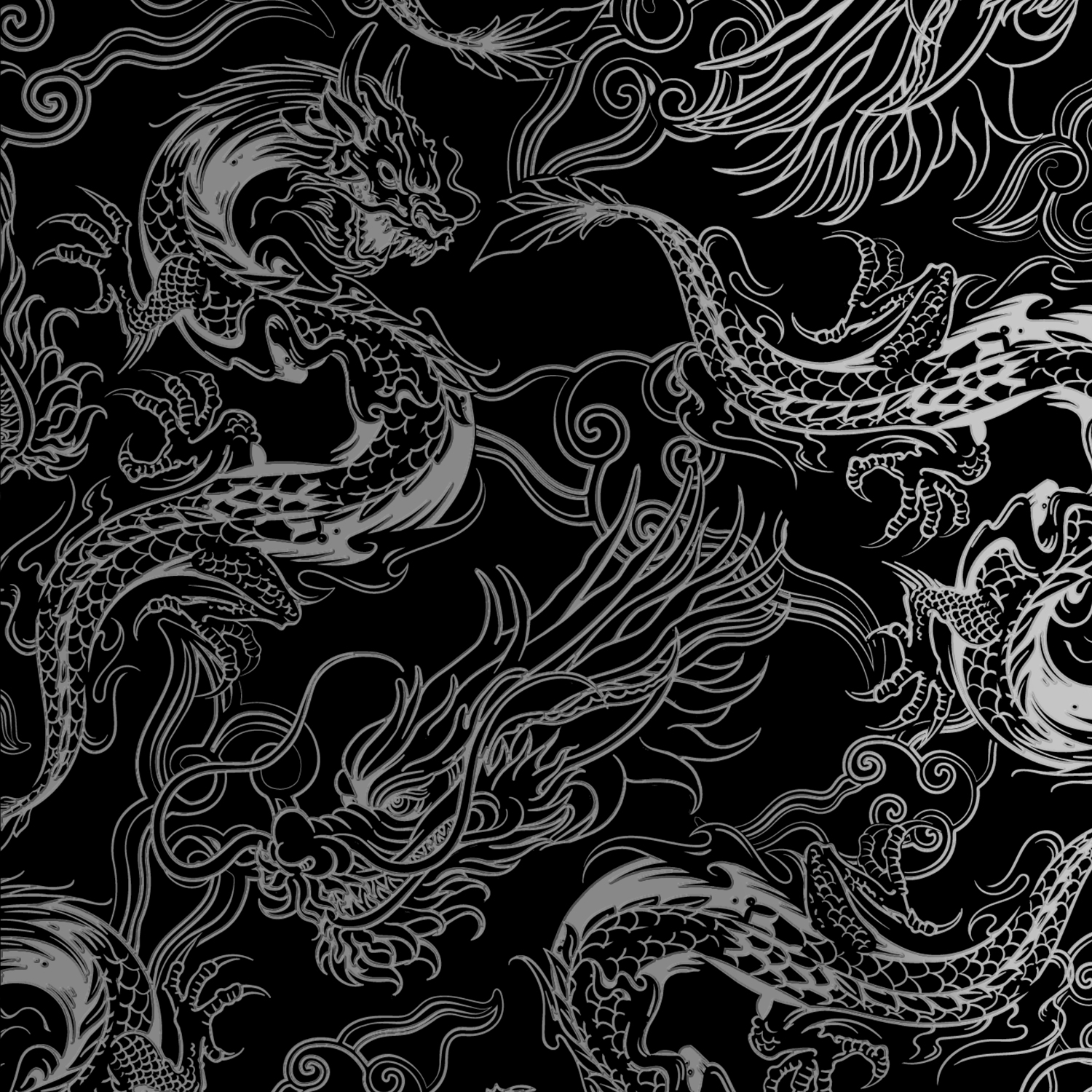 黑占-A3晶雕膜-天龍