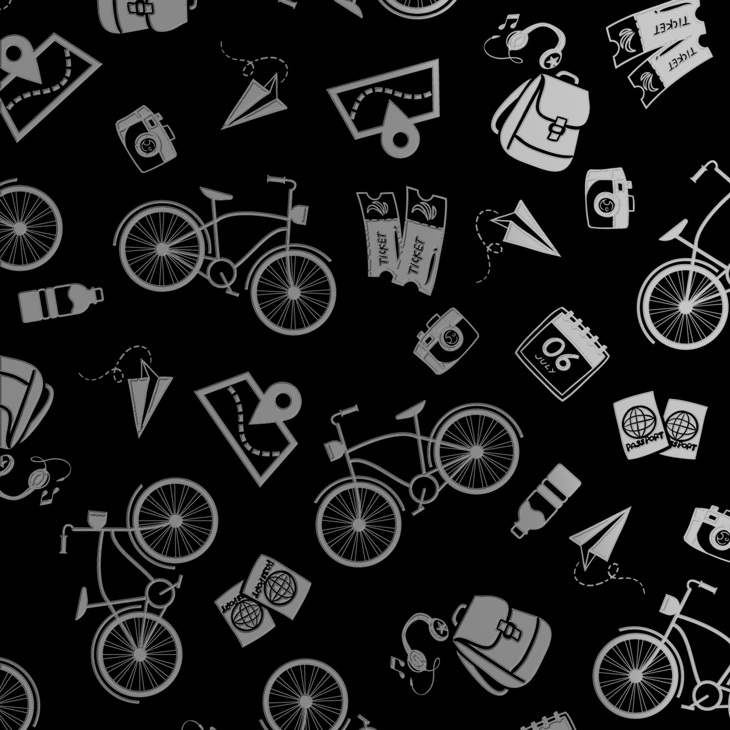 黑占-A3晶雕膜-單車