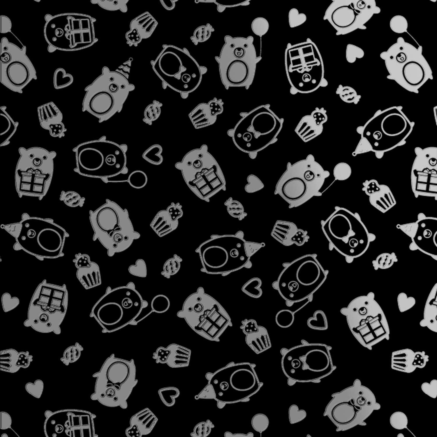 黑占-A3晶雕膜-熊貝貝