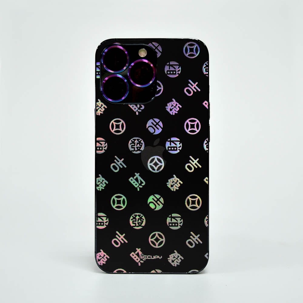 3D鈦晶雕流光膜-黑占版-富貴範