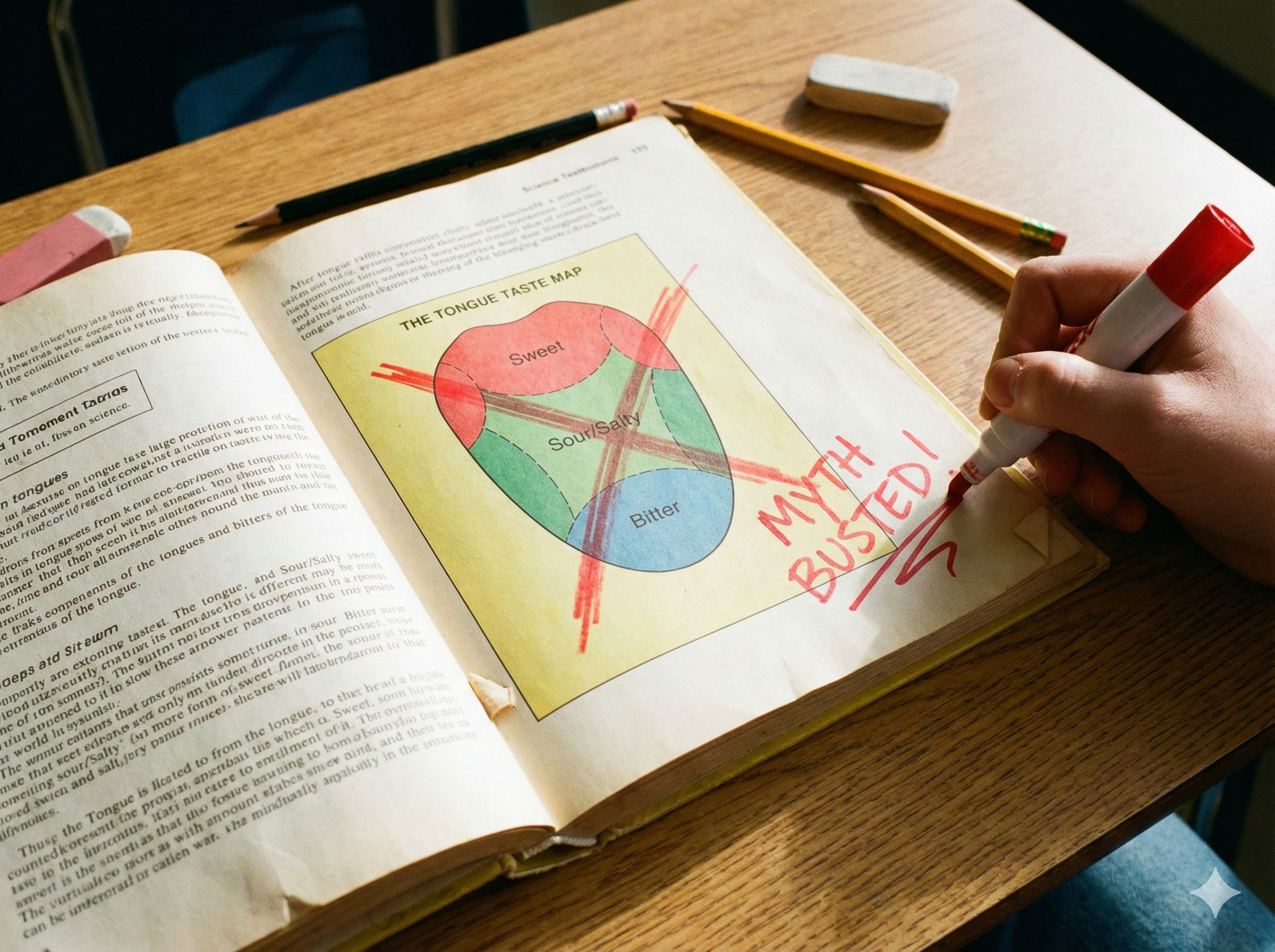 百年誤解：解構「舌頭味覺地圖」的科學迷思