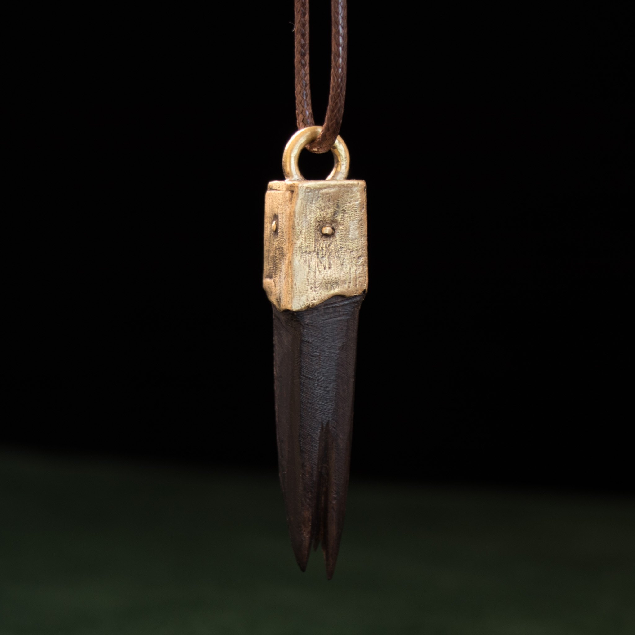 黑檀木 鐘乳項鍊