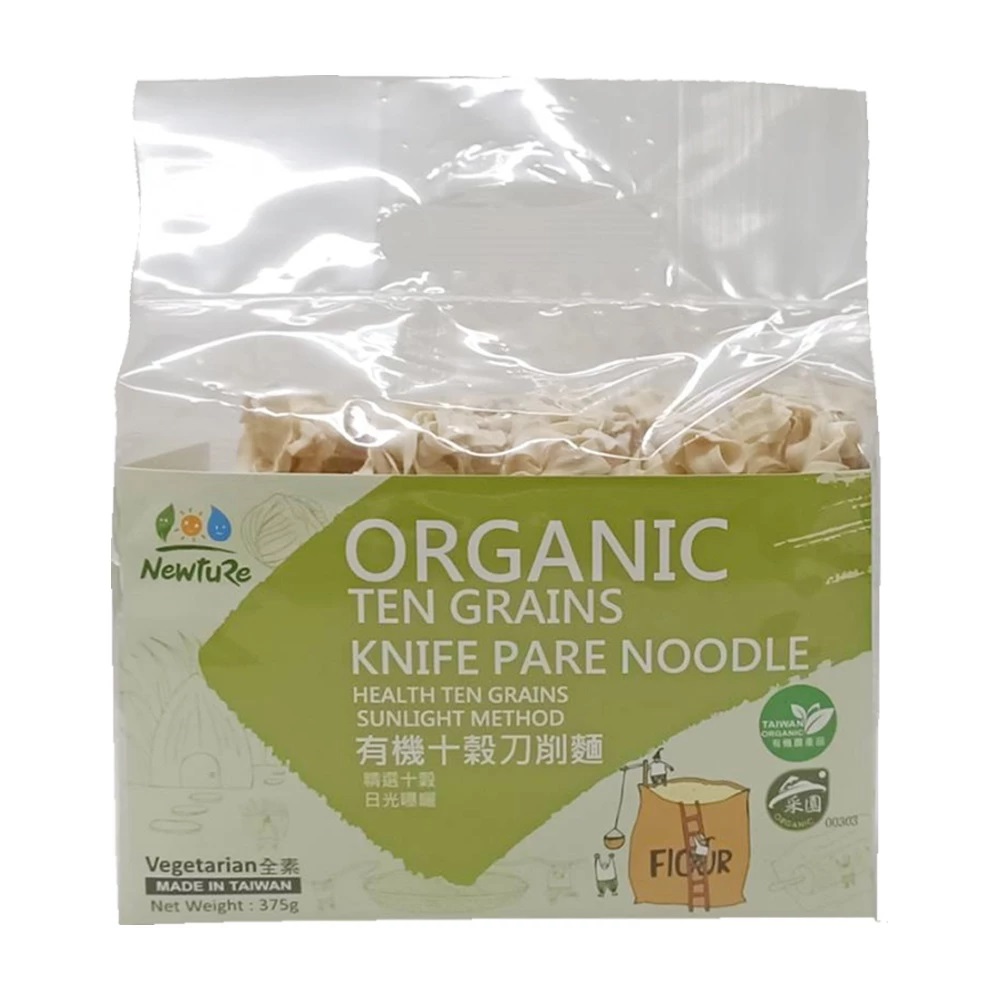 【展康】有機十穀刀削麵 375g