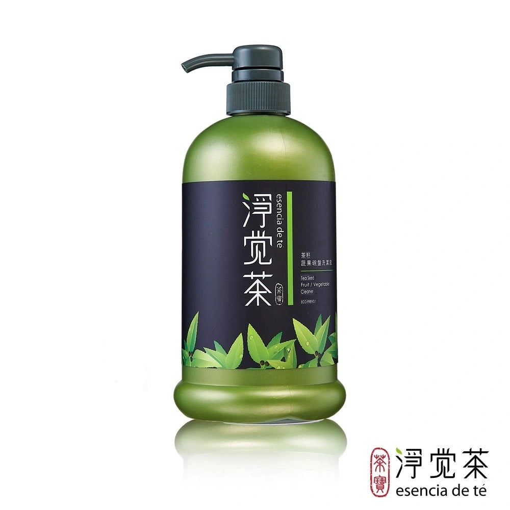 【茶寶】茶籽碗盤蔬果洗潔液800ml