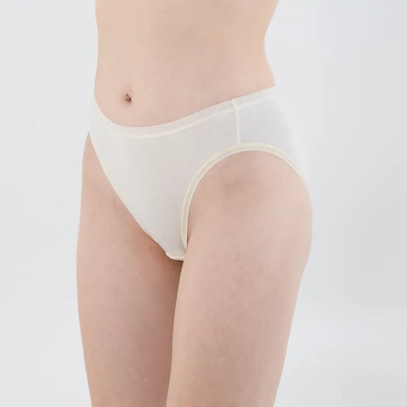 【和諧生活】有機棉 仕女高叉內褲(2入)