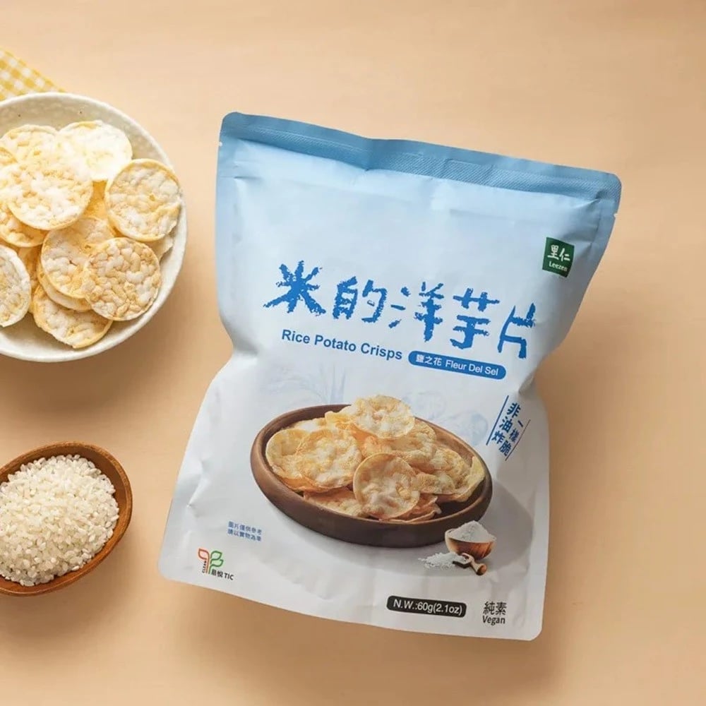 【里仁】米的洋芋片鹽之花 60g