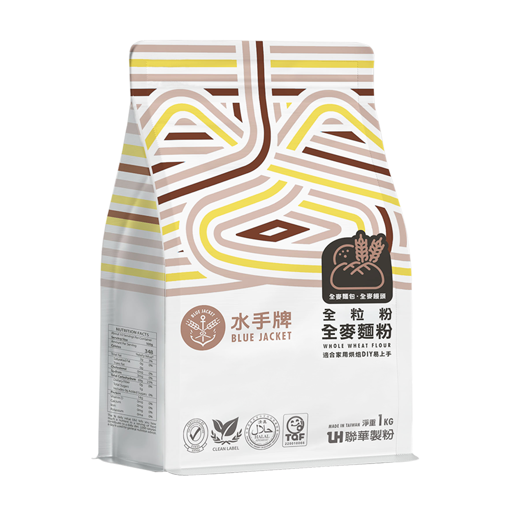 【聯華】水手牌全粒粉1kg