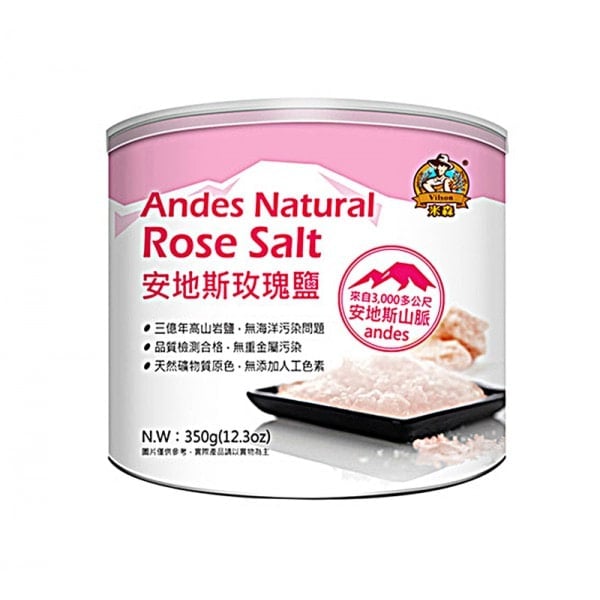 【米森】安地斯玫瑰鹽 350g