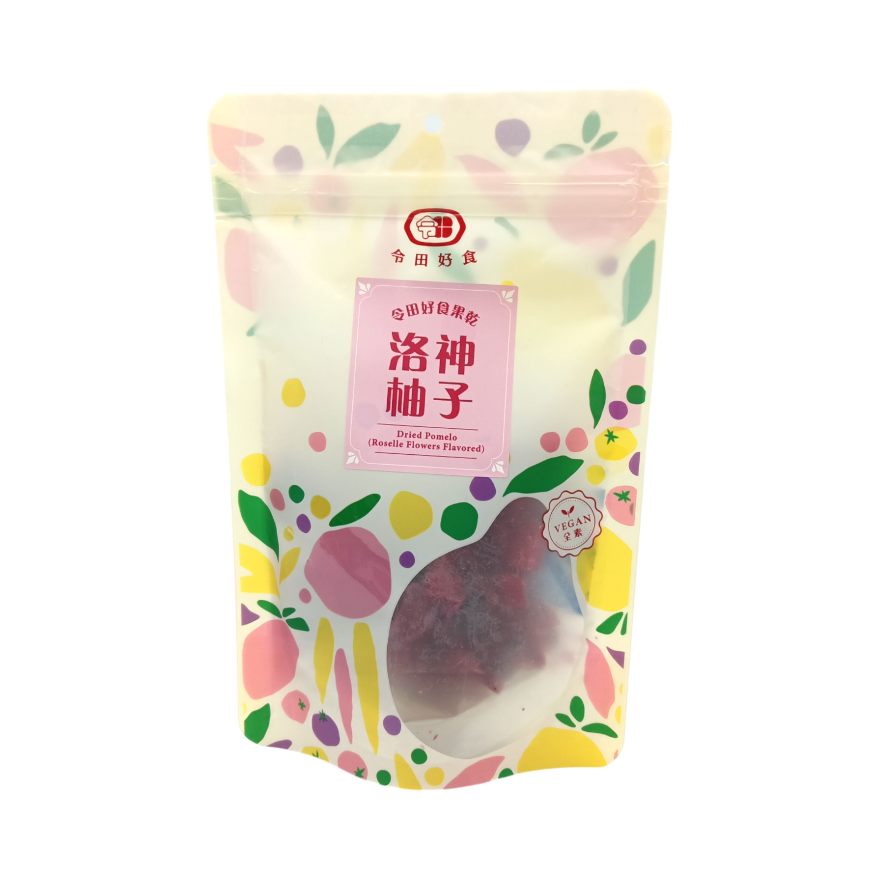 【令田好食】洛神柚子果乾 80g*期限2026.7月*