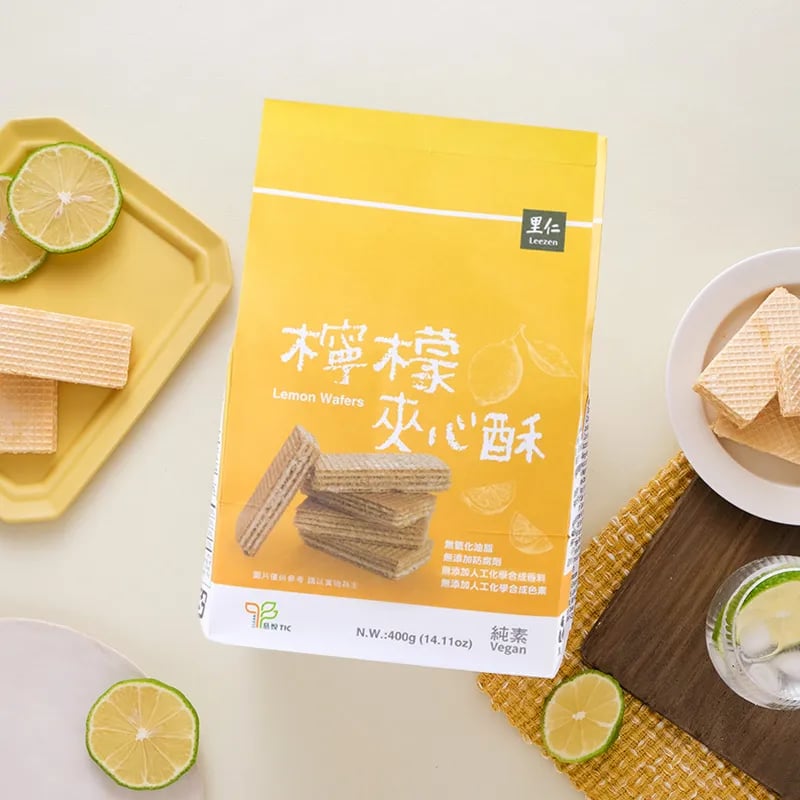 【里仁】檸檬夾心酥 400g
