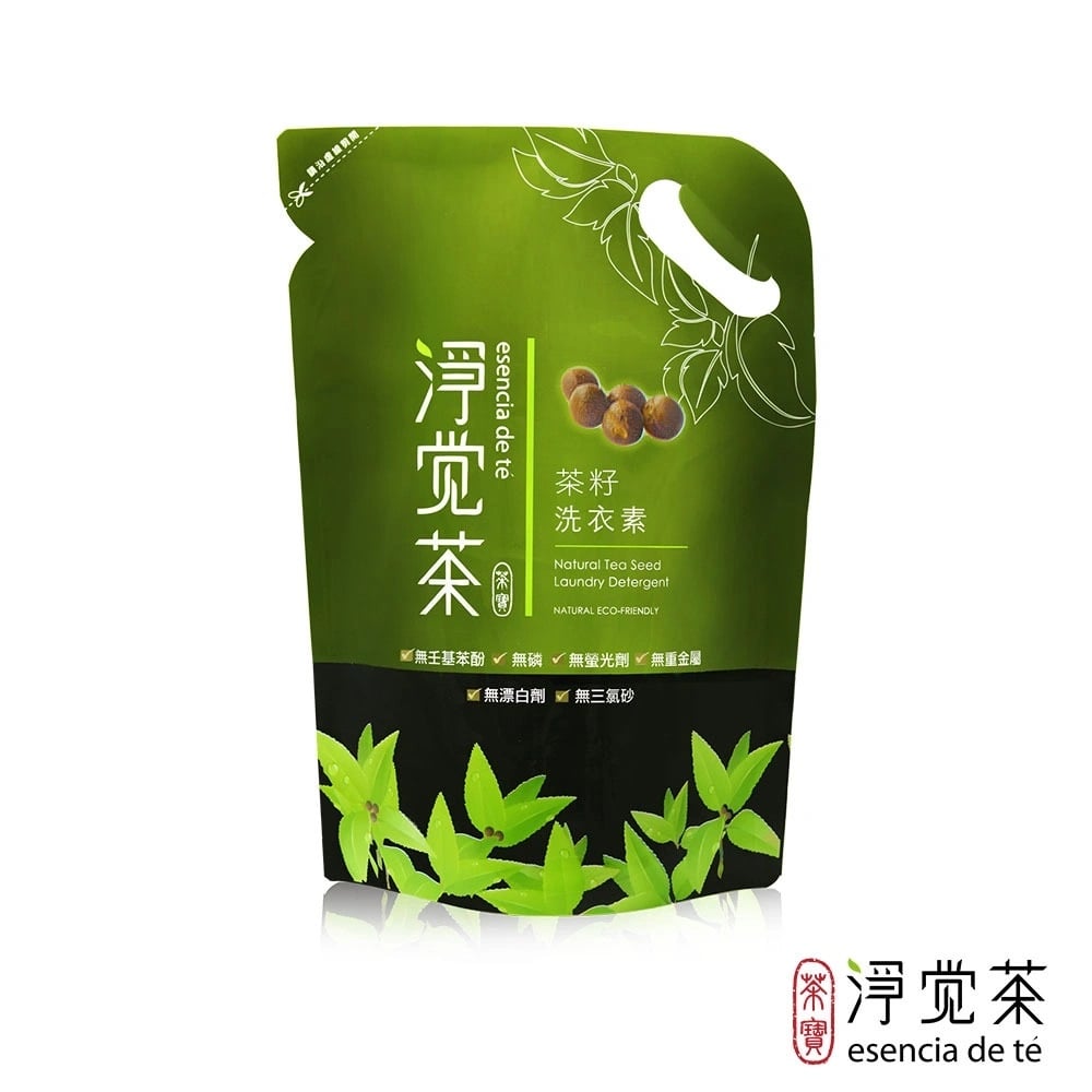 【茶寶】淨覺茶天然茶籽洗衣素補充包1800ml