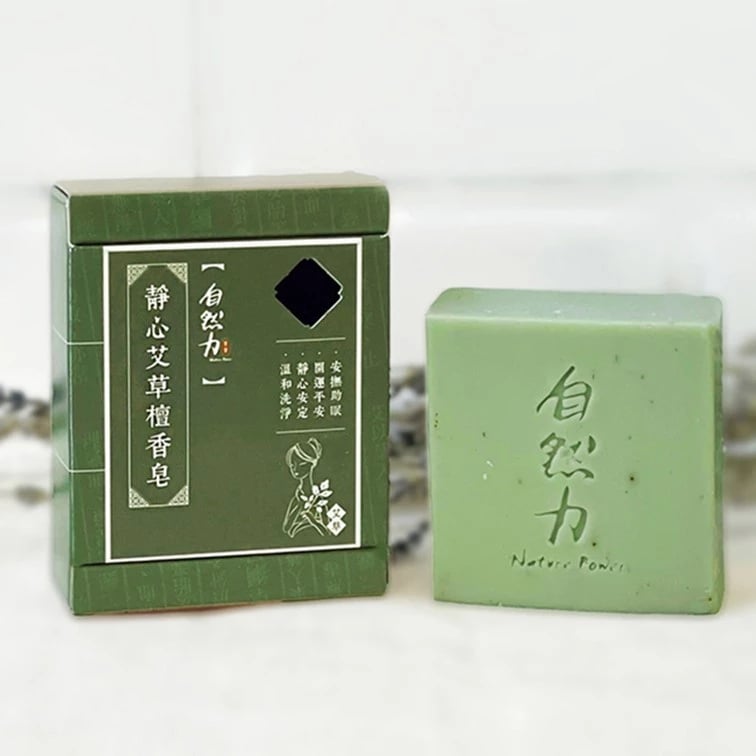 【茶寶】靜心艾草檀香皂100g