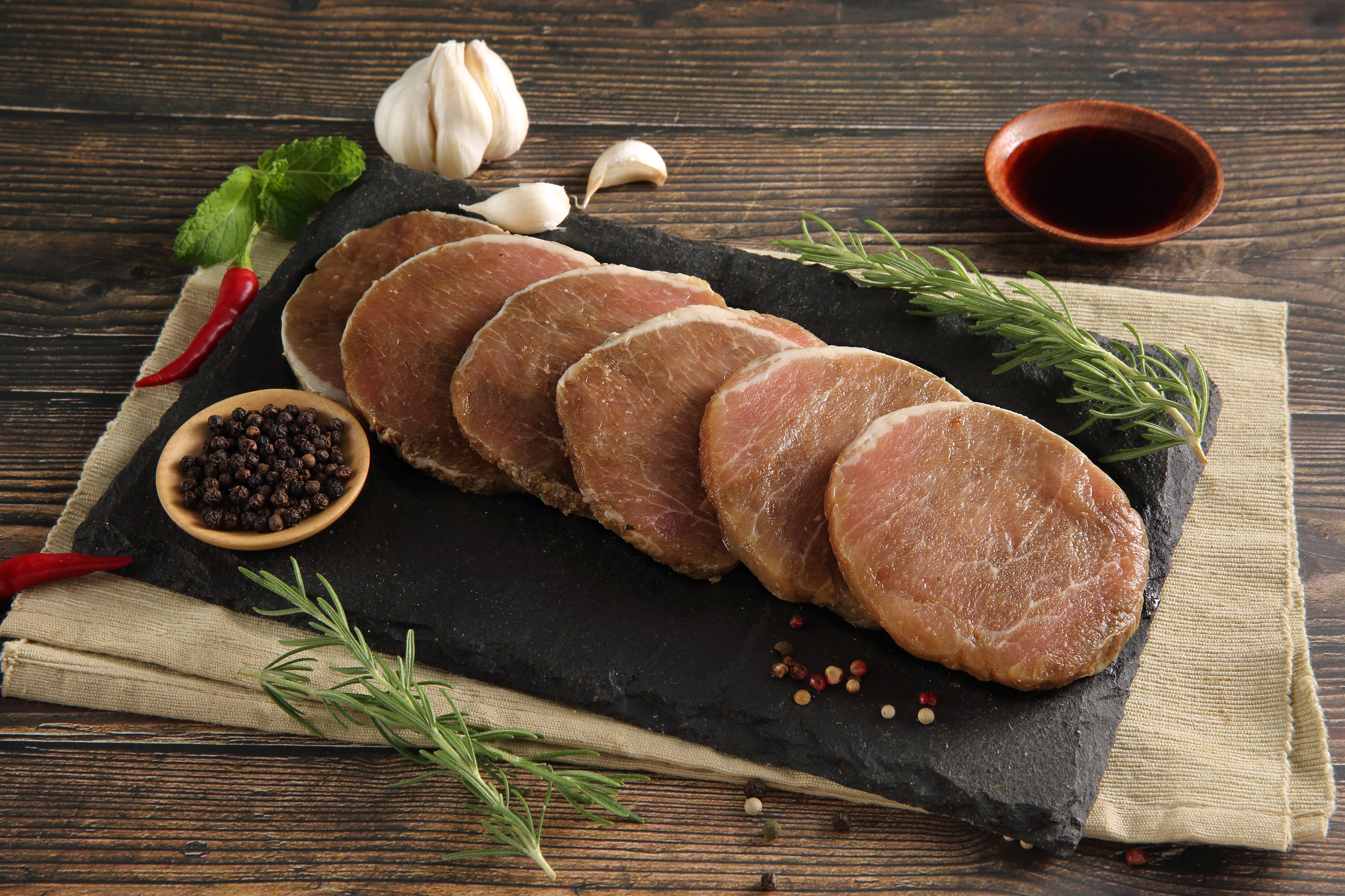 【香草豬】黑胡椒嫩豬排240g*潔淨配方*