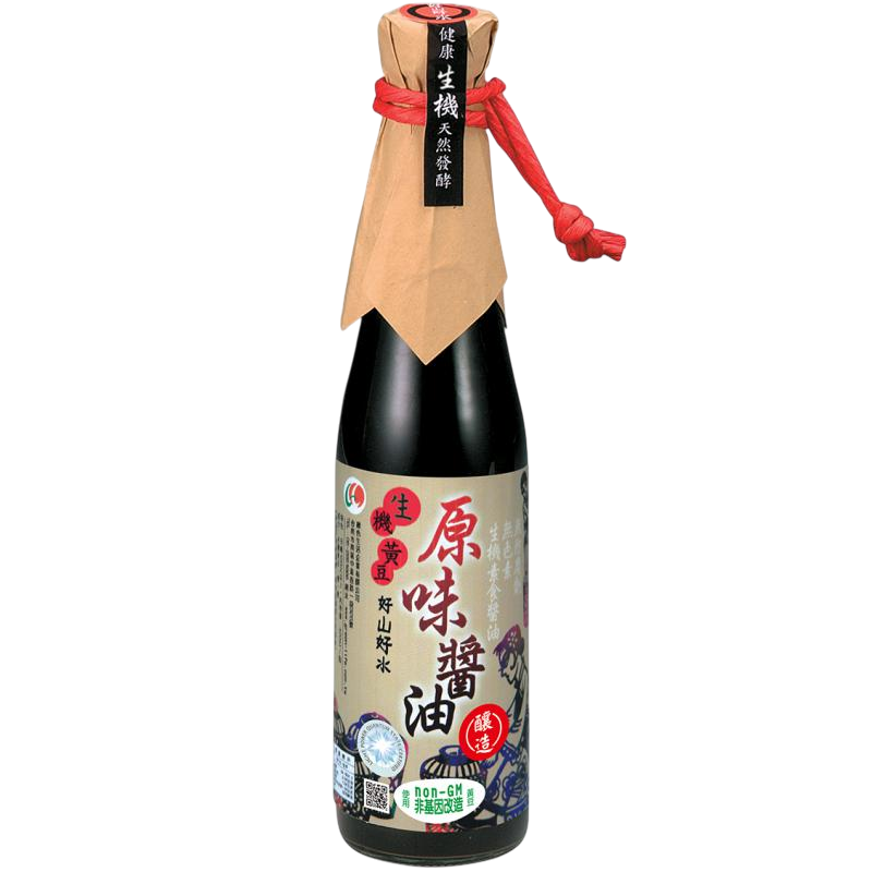 【綠色生活】生機原味醬油(420ml)