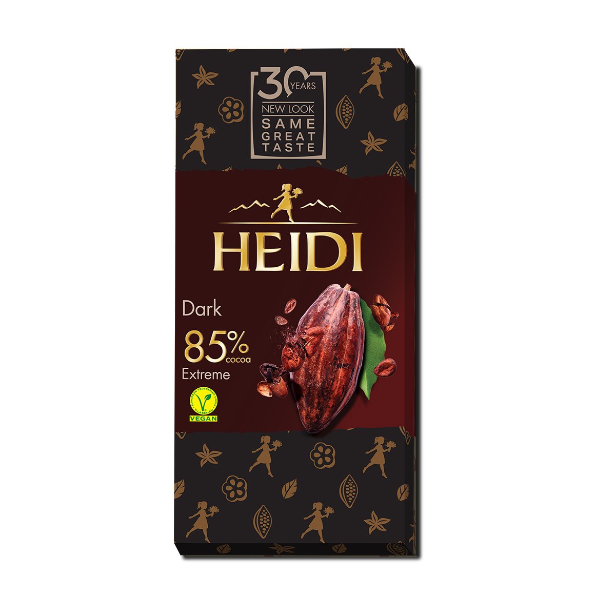 【赫蒂】85%黑巧克力 80g