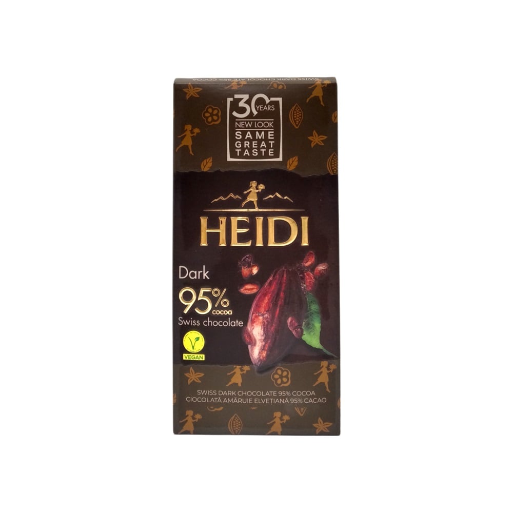 【赫蒂】95%黑巧克力50g