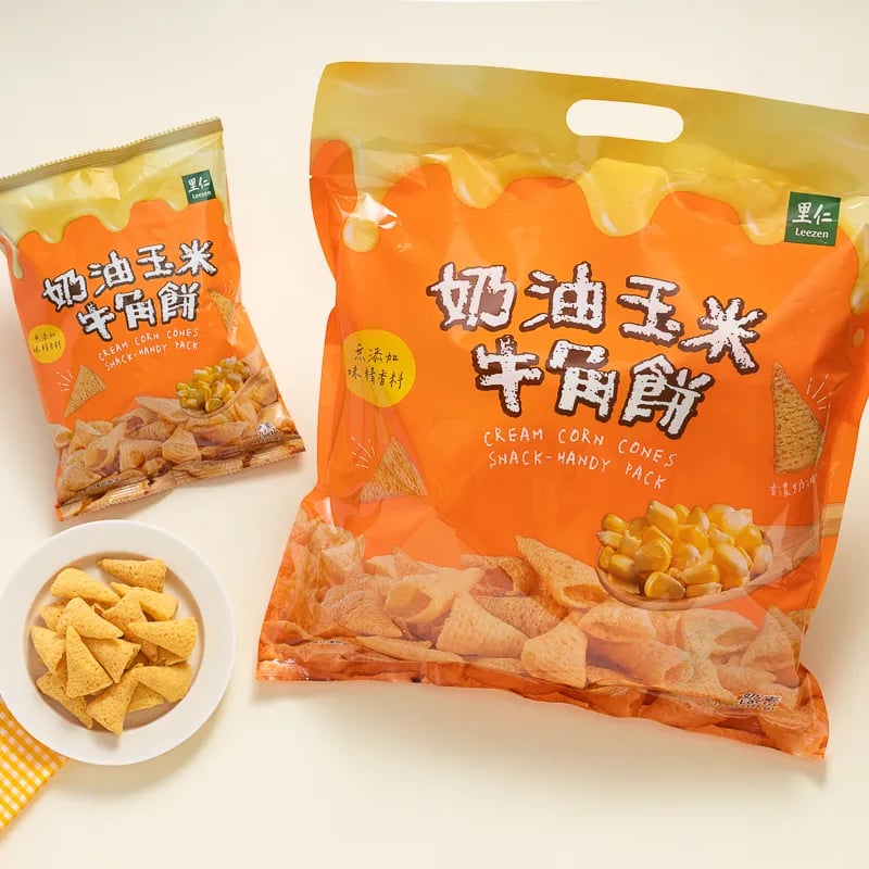 【里仁】奶油玉米牛角餅 175g