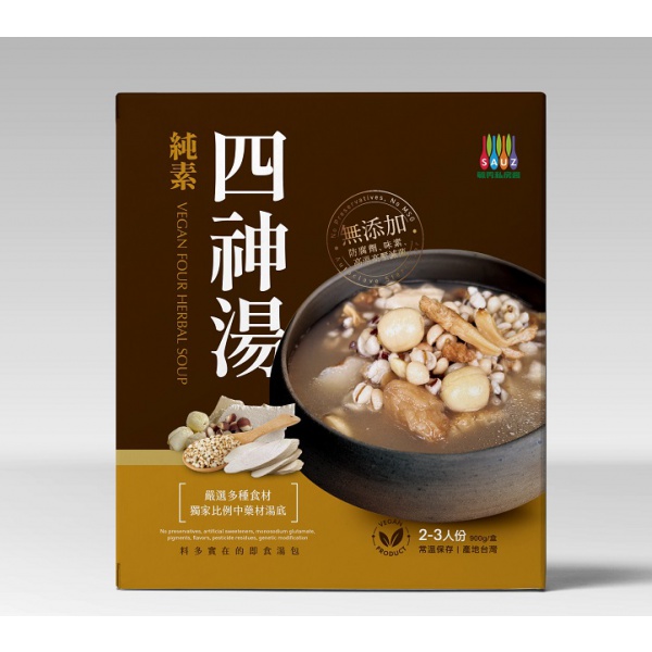 【毓秀私房醬】純素四神湯 900g