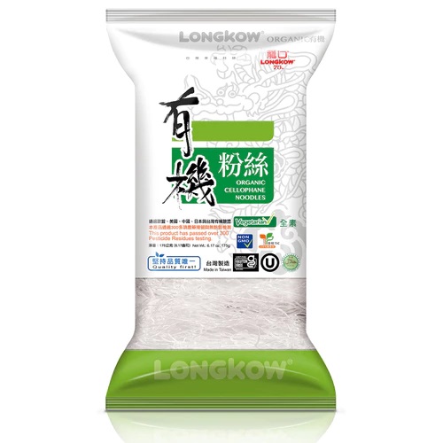 【龍口】有機粉絲 175g