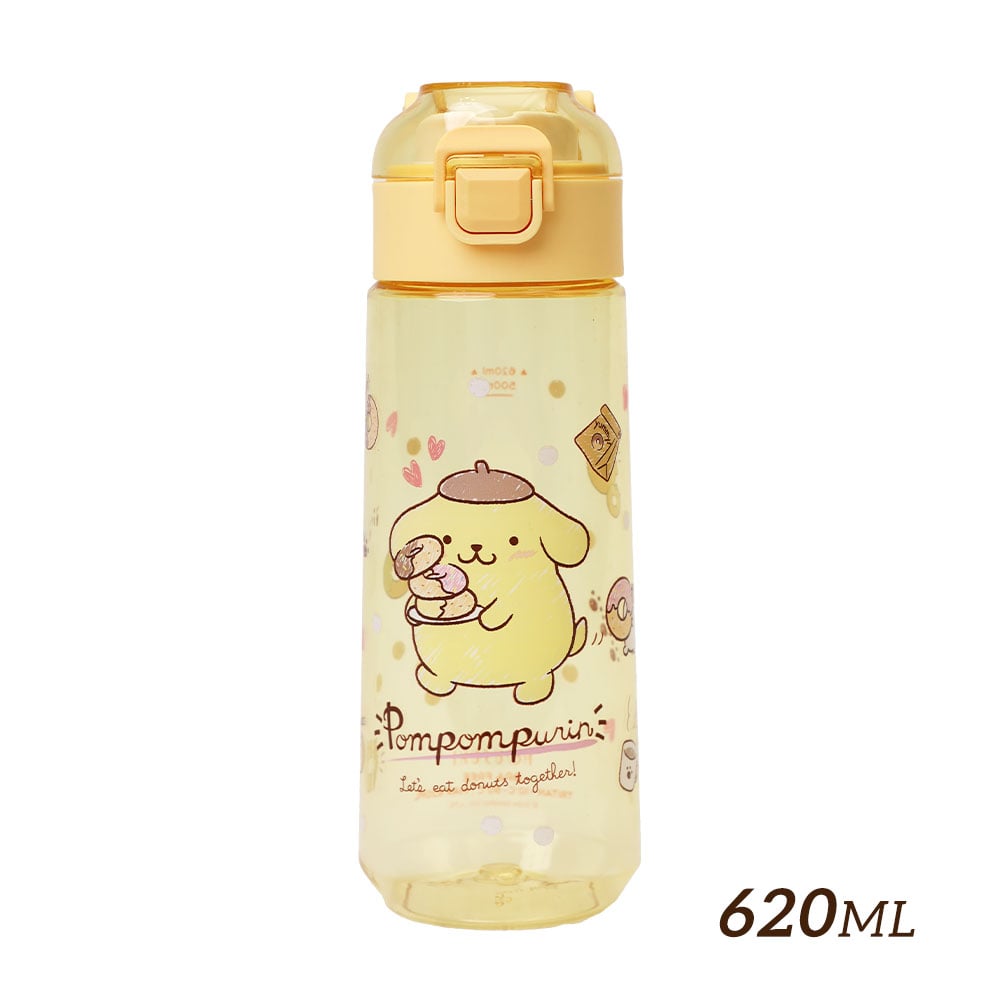 【HOUSUXI】三麗鷗-Tritan彈蓋水瓶布丁狗620ml