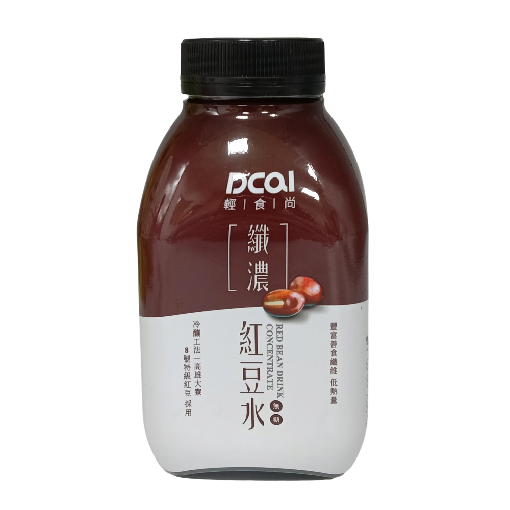 【輕食尚】纖濃紅豆水(無糖) 460ml #萬丹農會同款