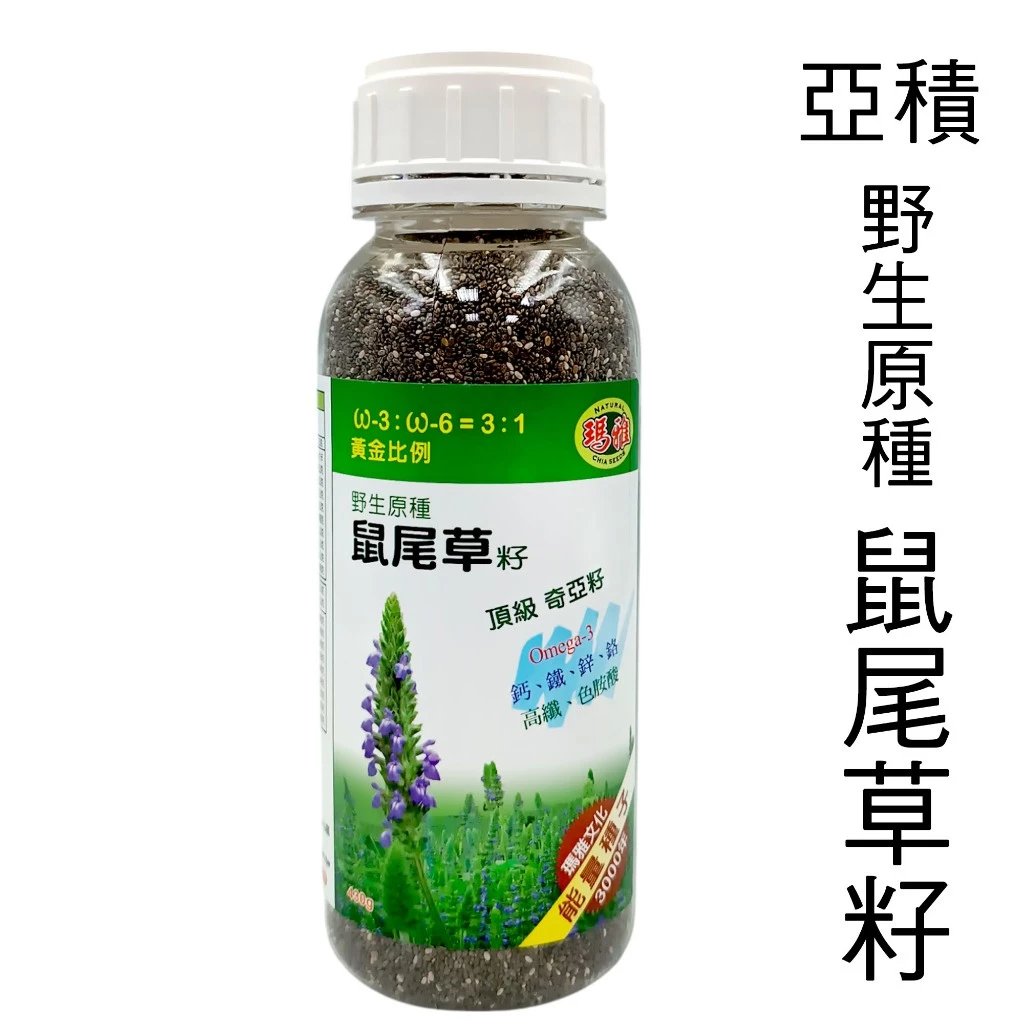 【亞積】瑪雅野生原種鼠尾草籽430g