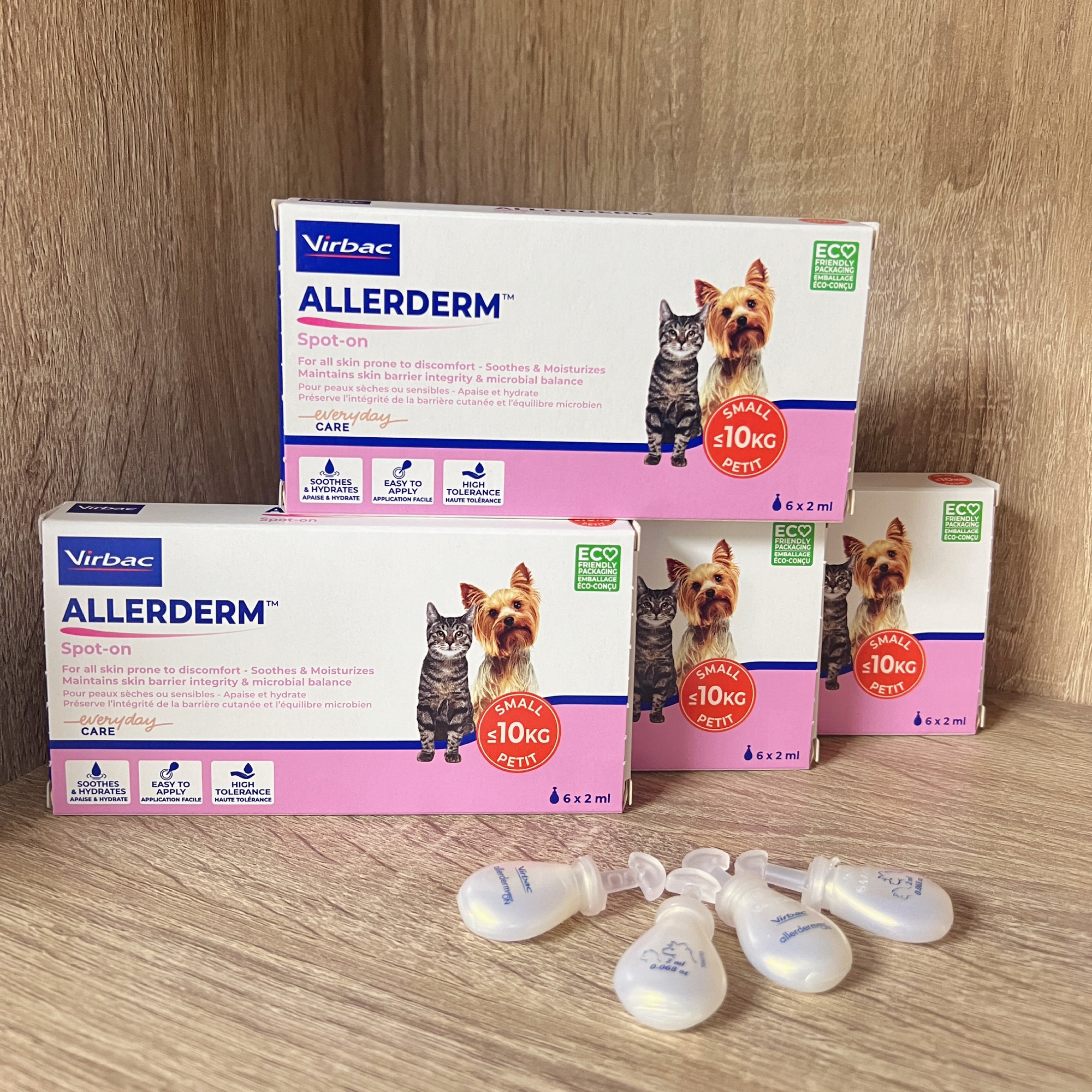 法國維克 Allerderm® 全膚樂  寵物皮膚外用皮膚滴劑 6管/盒