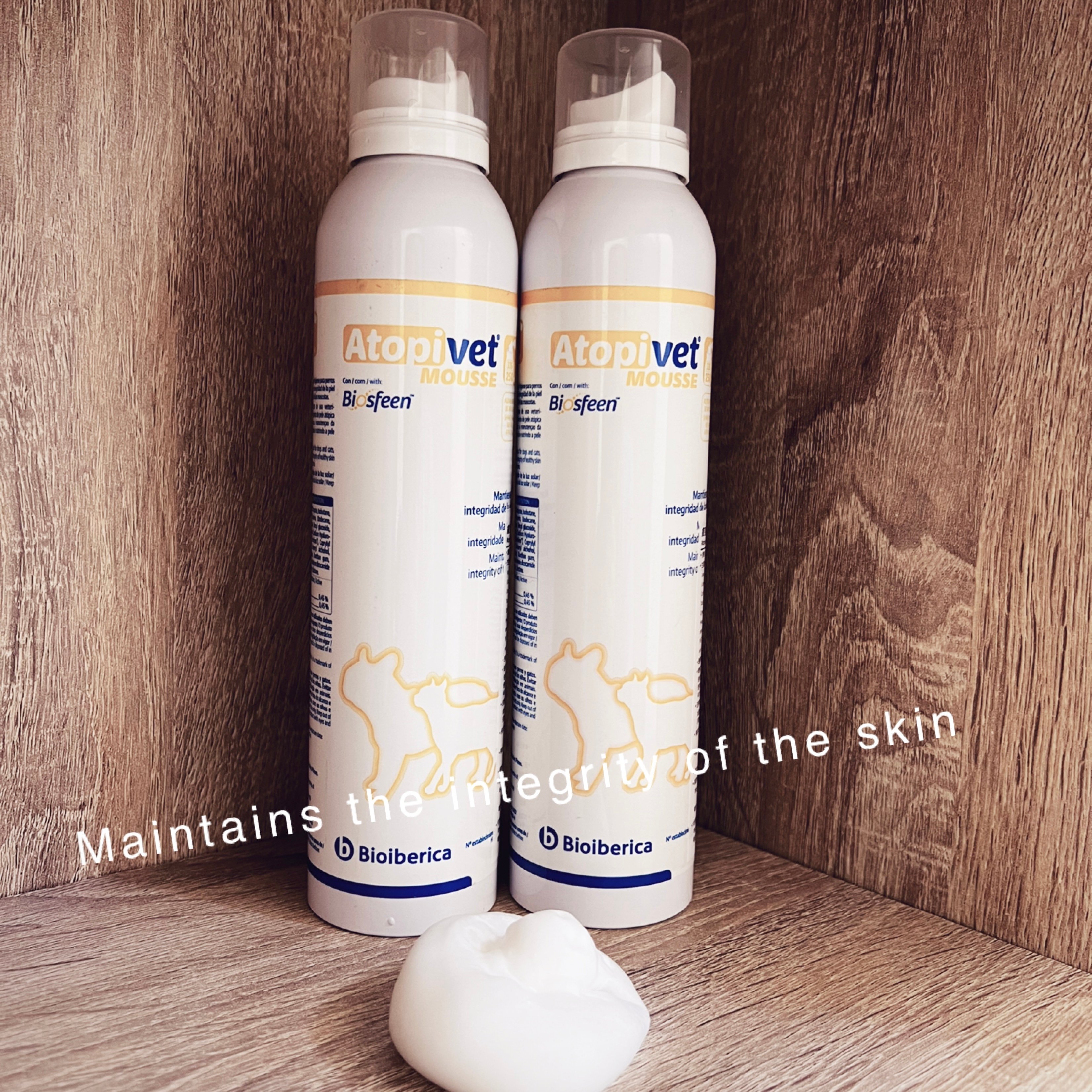 Atopivet 膚克威 犬貓皮膚保健外用慕斯 250ml 異味性皮膚炎 過敏 紅腫 搔癢