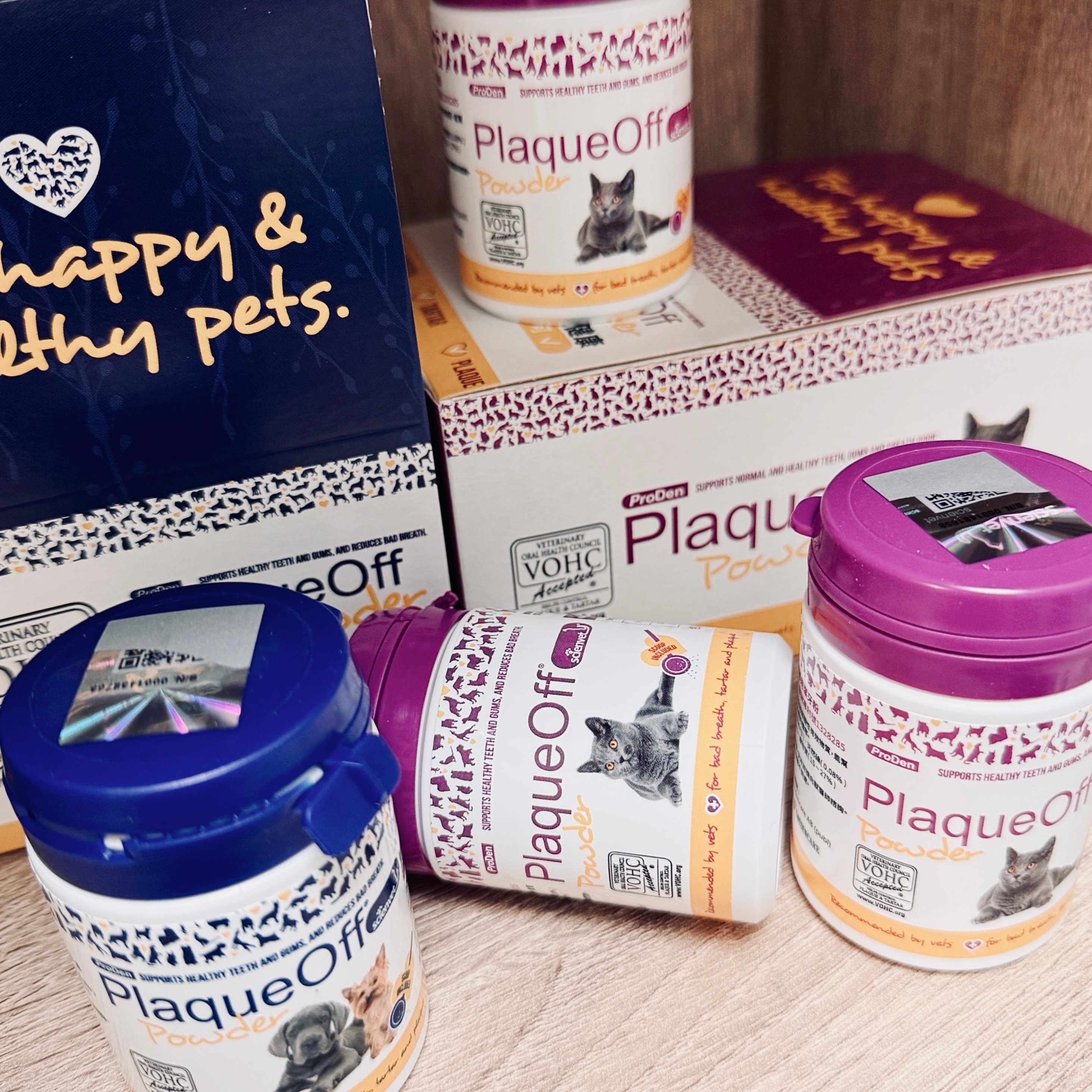 瑞典 ProDen博樂丹 PlaqueOff® 犬貓專用潔牙粉