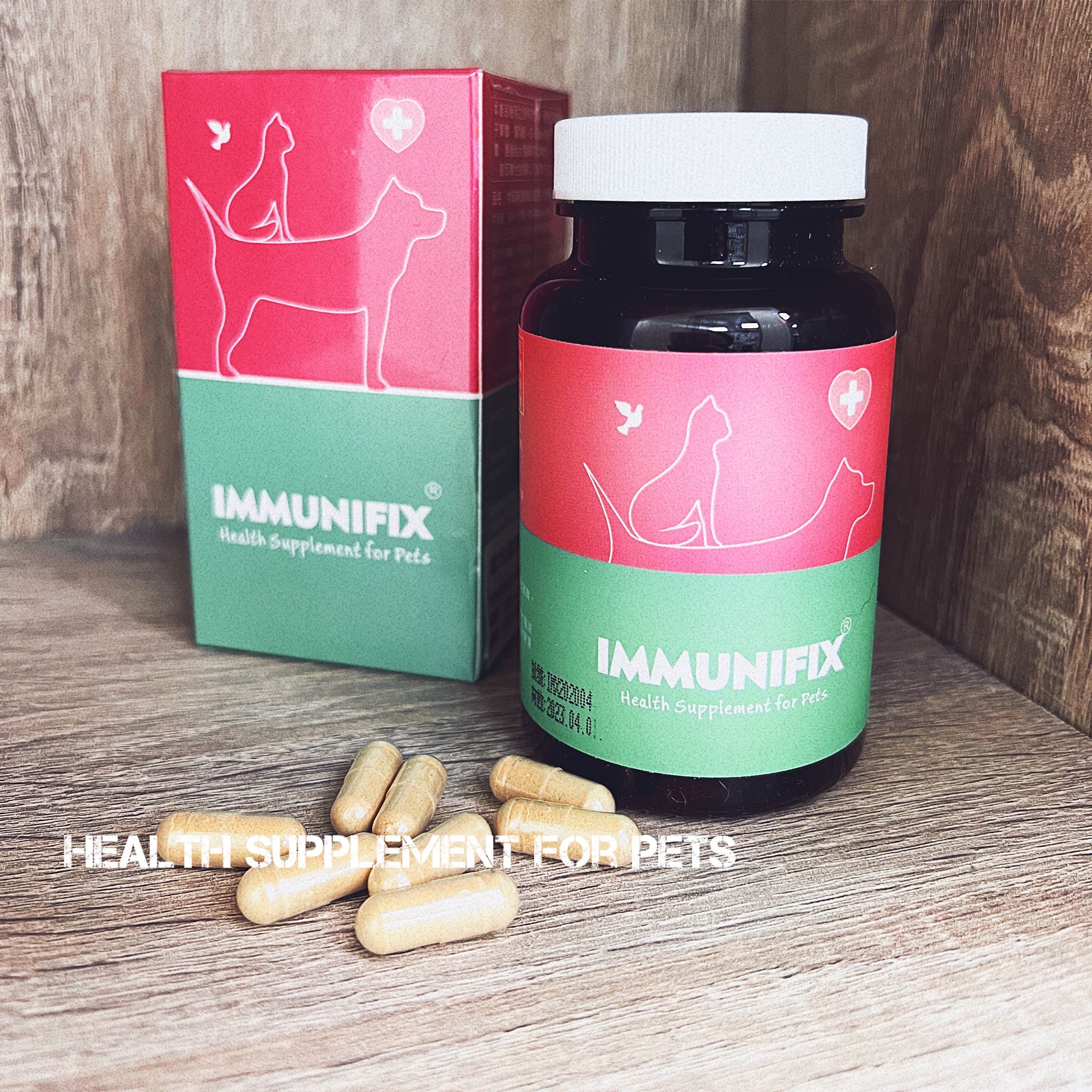 牧菲斯IMMUNIFIX 巴西蘑菇多醣體 ⾼效免疫調節輔助食品 90顆