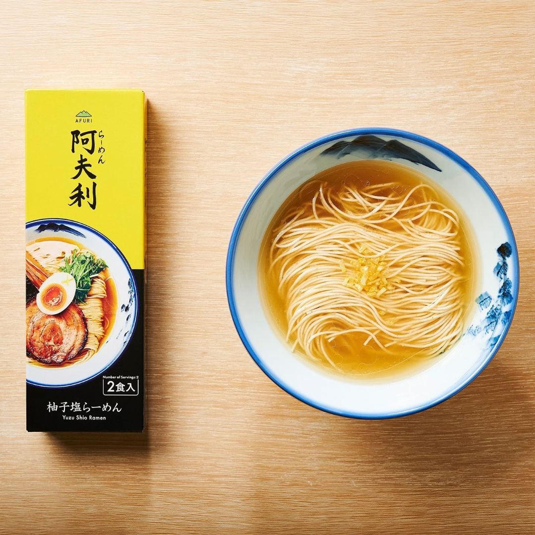 【日本AFURI】柚子鹽拉麵 （2入裝）