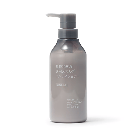 【日本 MUJI 】植物發酵液 藥用頭皮護髮乳 400g