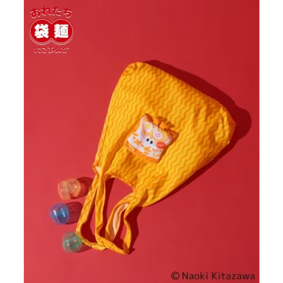 【 niko and 】×「おれたち袋麺」聯名環保購物袋