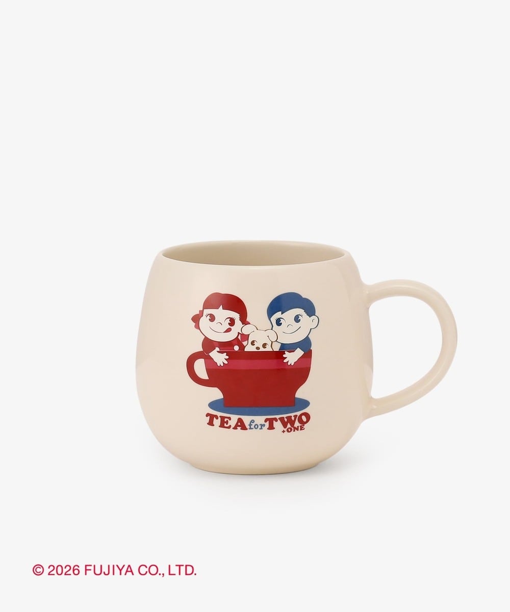 【 PEKO × Afternoon Tea 聯名系列 】  溫潤奶茶色陶瓷馬克杯
