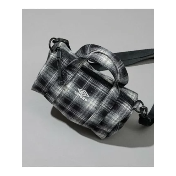 【 UMBRO × FREAK'S STORE 】別注法蘭絨迷你波士頓包