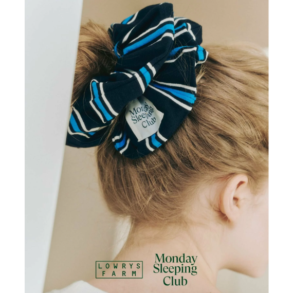 【 LOWRYS FARM 】Monday Sleeping Club 超大份量 BIG シュシュ