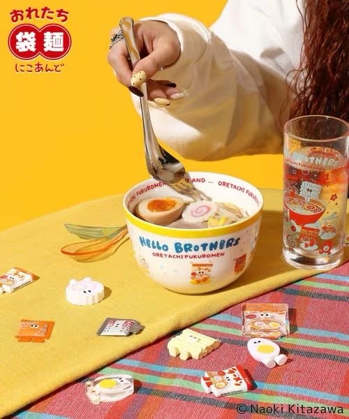 【 niko and 】... ×「おれたち袋麺」聯名拉麵碗