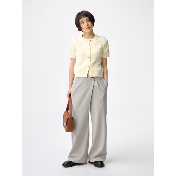 【日本  GU 】 交叉打摺西裝褲 Z+E